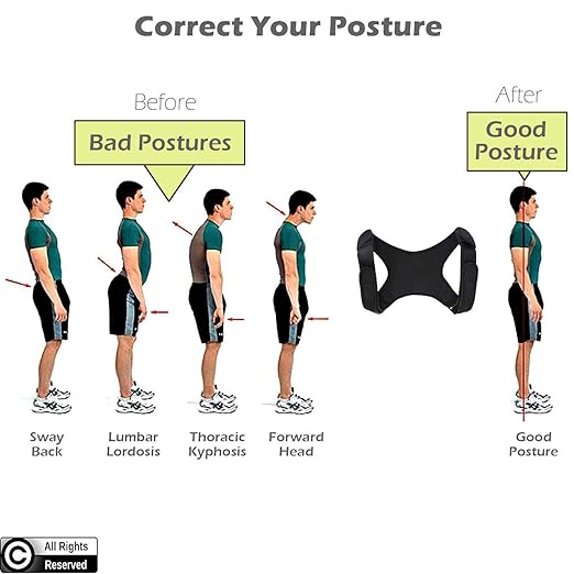 Invisible Back Posture Corrector (Adjustable)