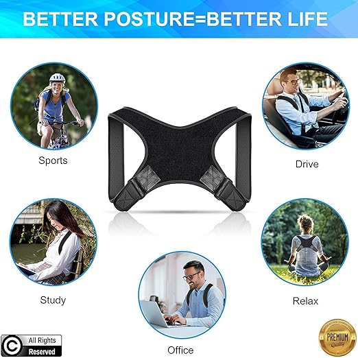 Invisible Back Posture Corrector (Adjustable)