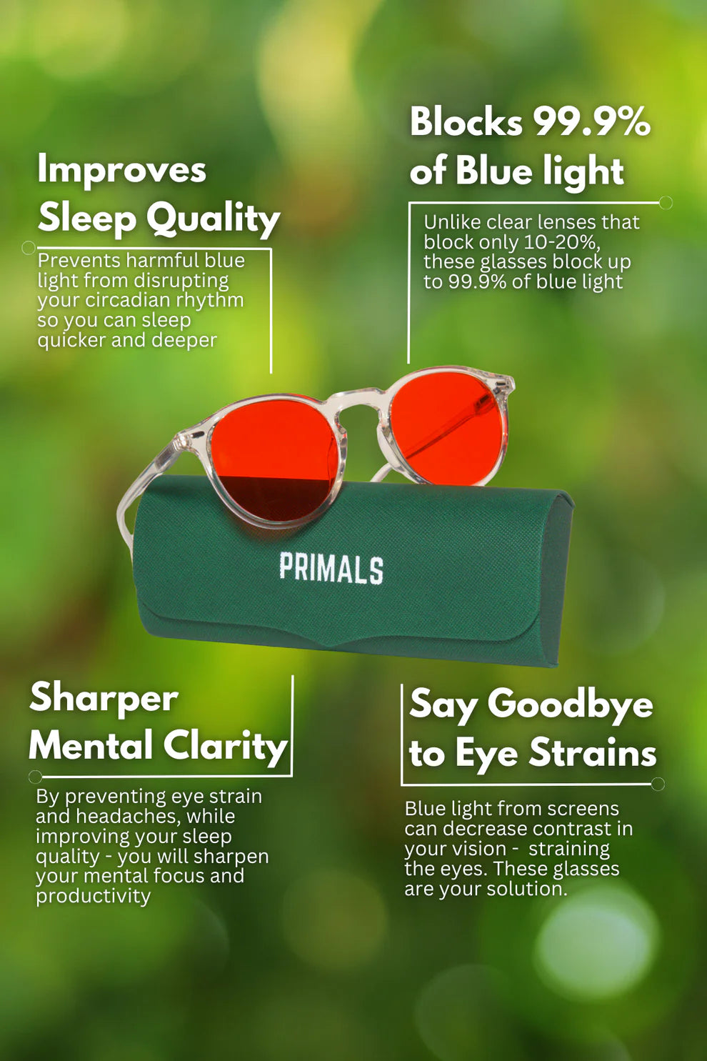 PRIMALS Blue Light Blocking Glasses